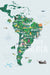 South America Print